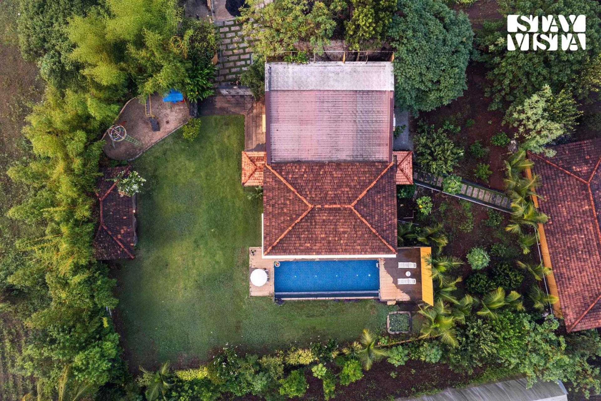 Stayvista At Countryside Meadows With Pool, Ac Pune Exteriör bild