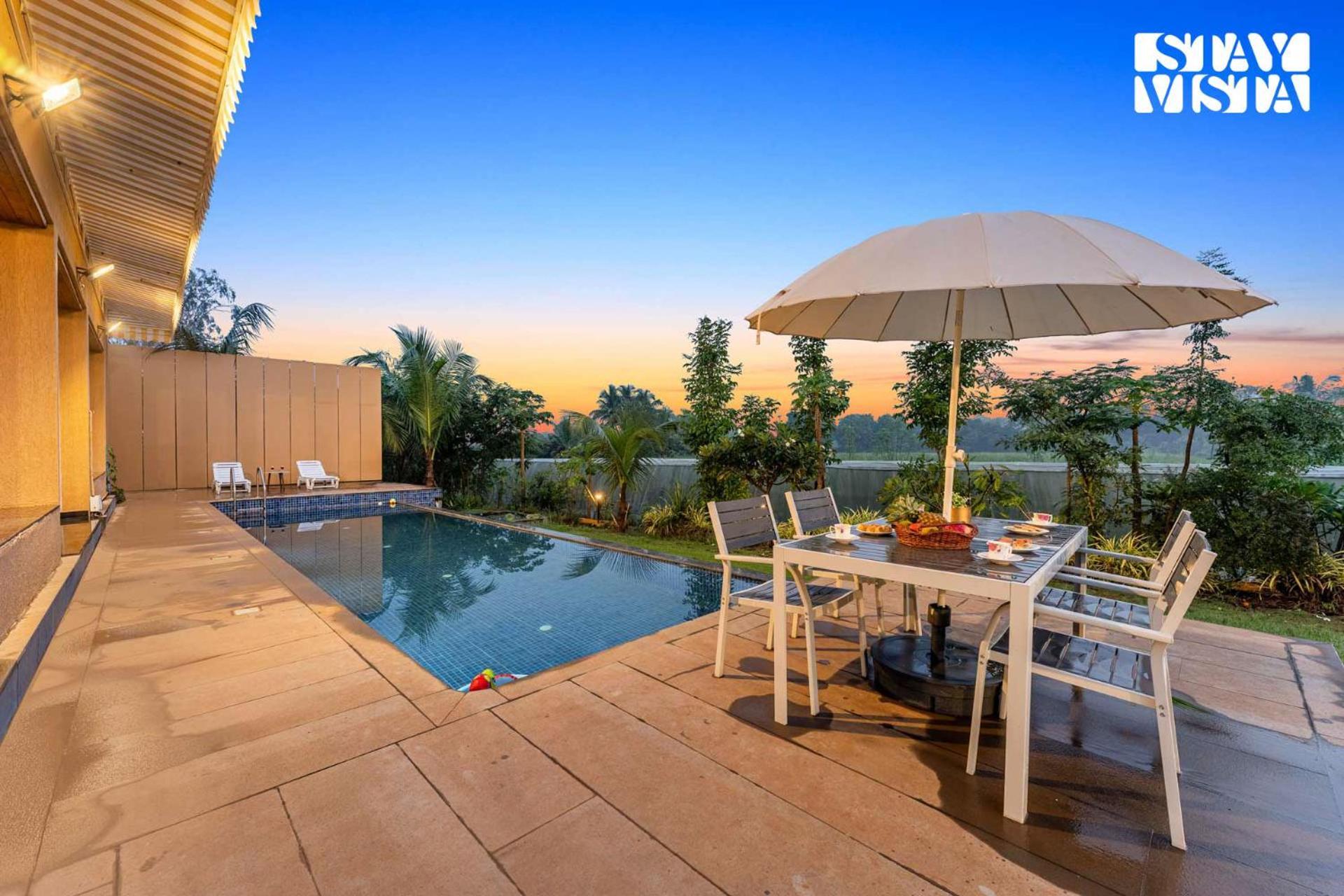 Stayvista At Countryside Meadows With Pool, Ac Pune Exteriör bild